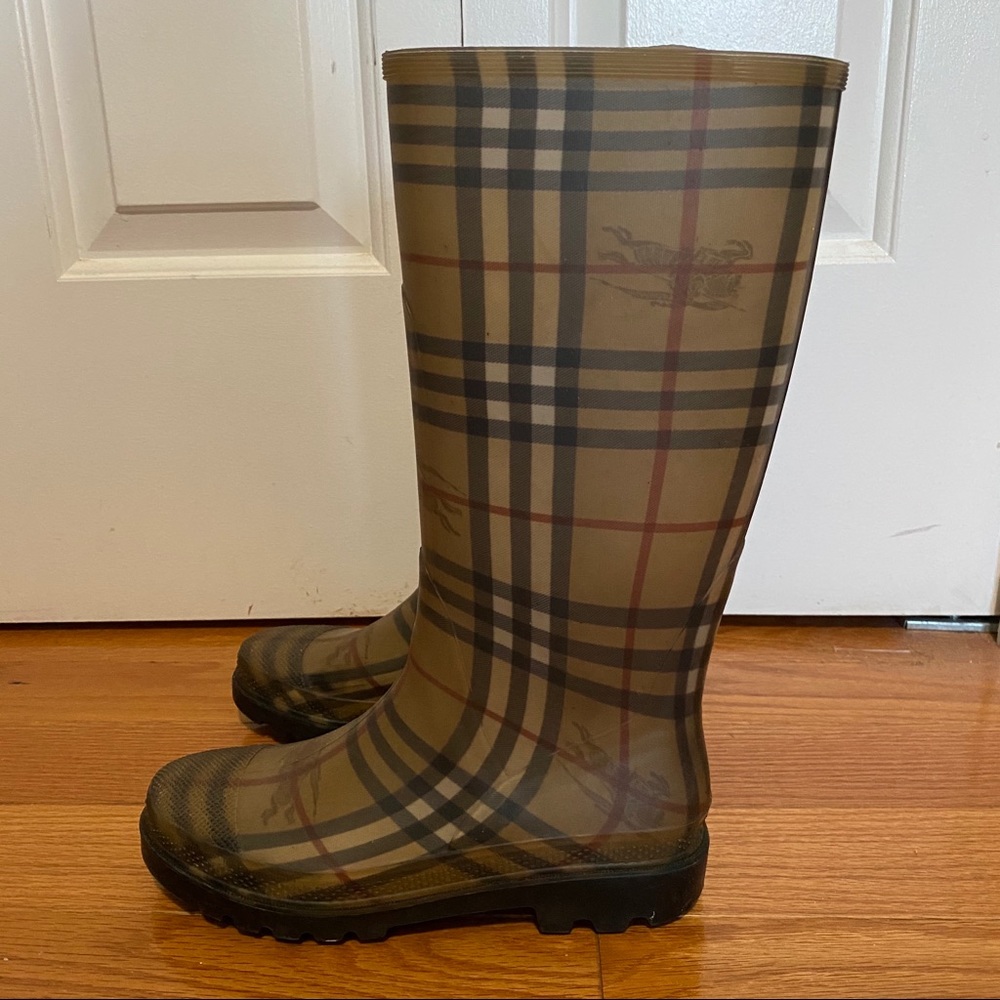 Burberry Rain Boots - Picture 2 of 9